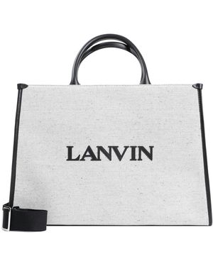 Lanvin Cotton Tote Bag - White