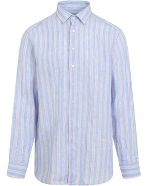 Etro Roma Logo Shirt - Blue