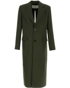 Ami Paris Wool Coat - Green
