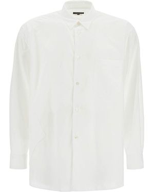 Comme des Garçons Twisted Effect Shirt - White