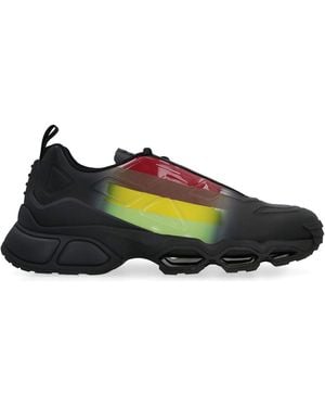 Prada Rubber Collision Cross Sneakers - Green