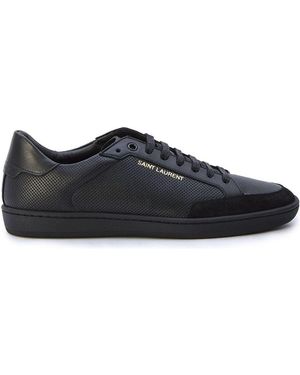 スニーカー Court Classic SL/10 Sneakers Saint Laurent Court Classic SL/10 Sneakers | Black | FARFETCH JO