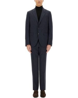 ZEGNA Singlebreasted Dress - Blue