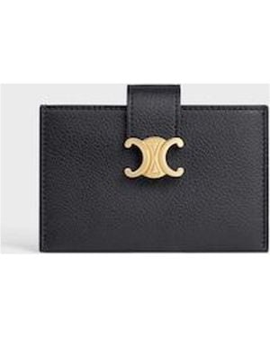 Celine Accordéon Card Holder - Blue