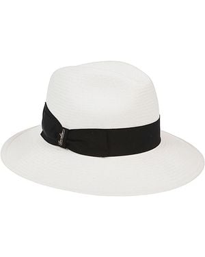 Borsalino Giulietta Panama Hat - White