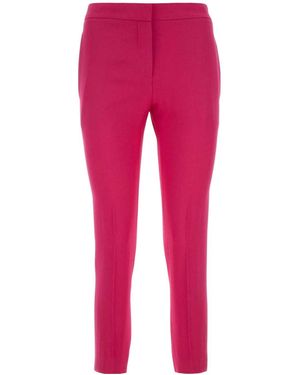 パンツ Alexander Mcqueen Fuchsia Crepe Pant Alexander McQueen テーラード フレアパンツ | ピンク | FARFETCH JP