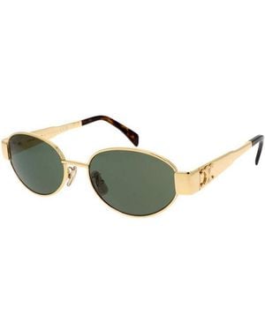 Celine Céline Cl40235U 30N Sunglasses - Green