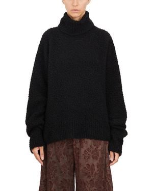 Uma Wang 'Wool And Cashmere Turtleneck Jumper - Black