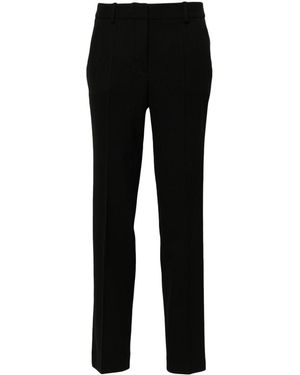 P.A.R.O.S.H. Straight Leg Trousers - Black