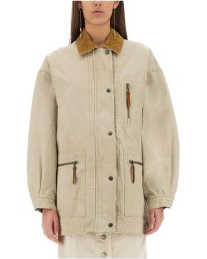 Isabel Marant Kimelia Coat - Natural