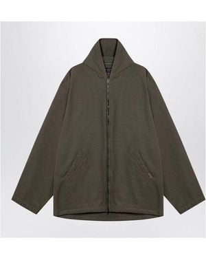 Balenciaga Heavy Cotton Over Jacket - Green