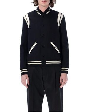 Saint Laurent Teddy Jacket - Blue