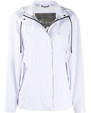 Moose Knuckles Canter Logo Jacket - White
