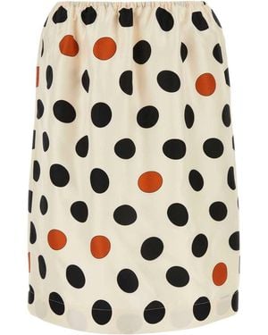 Bottega Veneta Silk Skirt - Multicolor