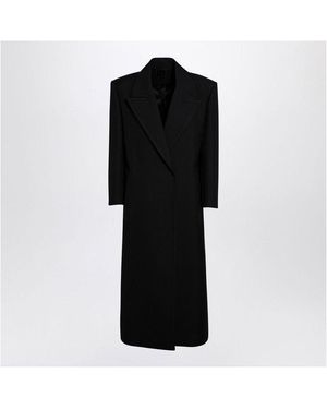 VALENTINO lady long coat女ウールコート Valentino Garavani Coat in Textured Coat | Saks Fifth Avenue