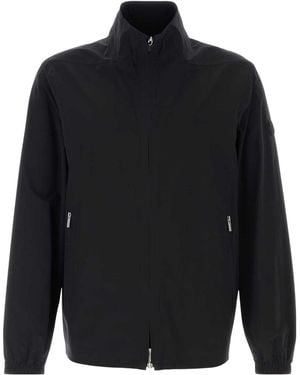 Moncler Stretch Nylon Frene Windbreaker - Black