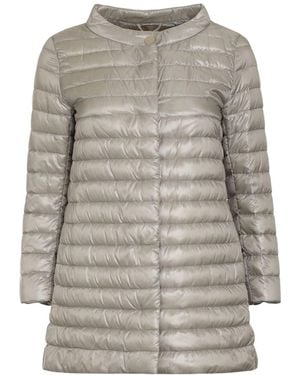 Herno Quilted Light-Weight Down Jacket - Gray