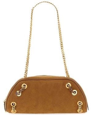 【送料&関税込】Stella McCartney bowling Falabella Shoulder Women Black Falabella Bowling Shoulder Bag | Stella McCartney US
