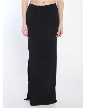 Jacquemus Peplo Long Skirt - Black