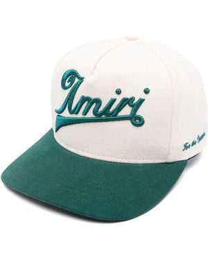 Amiri Two Tone Canvas Hat - Green