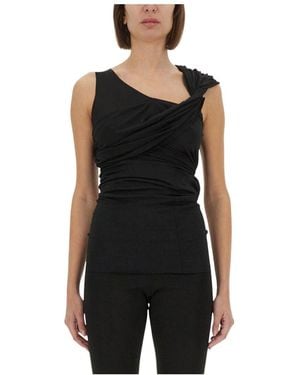 Rick Owens Top Sahara Top - Black