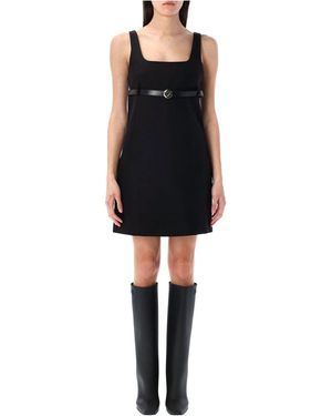 Coperni Belted Mini Dress - Black