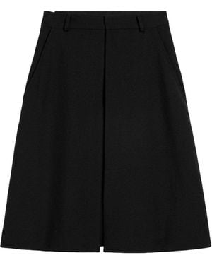 Ami Paris Skirt Shorts - Black