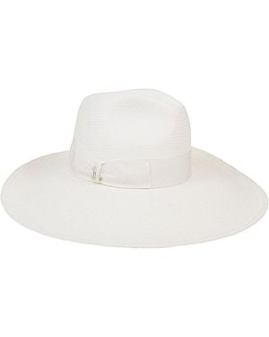 Borsalino Sophie Panama Hat - White