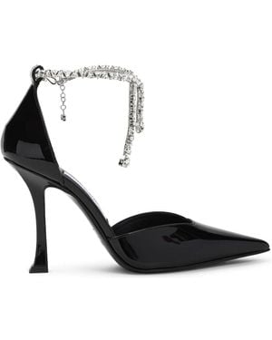 Jimmy Choo Stevie 100 Court Shoes - Black