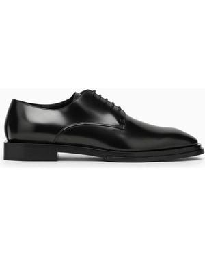 Alexander McQueen Leather Lace-Up - Black