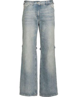 Courreges Baggy Denim Jeans - Blue