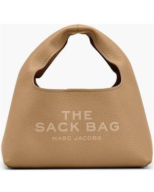 Marc Jacobs The Sack Mini Leather Hobo Bag - Brown