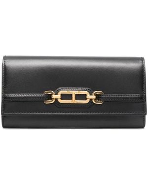 Tom Ford Whitney Continental Wallet - Black