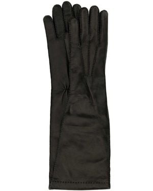 Miu Miu Nappa Leather Gloves - Black