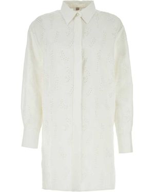 スカート Chloe White linen Paloma ChloAC x Eres skirt Chloé White Linen Paloma X Eres Skirt – LOZURI®