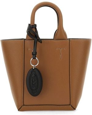 Tod's Double Up Shopping Bag - Brown