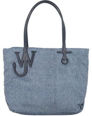 JW Anderson Small Puffy Anchor Tote Bag - Blue