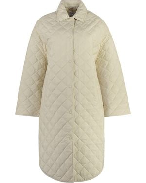 TOTEME Techno Fabric Padded Jacket - Natural