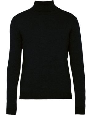 Roberto Collina Merino Wool Jumper Jumper - Black