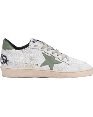 Golden Goose Ball Star Trainers - Grey