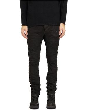 Boris Bidjan Saberi Slim Cotton Trousers - Black