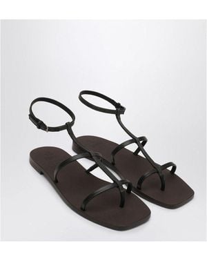 Brunello Cucinelli Sandals With Precious Strap - White