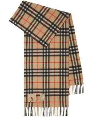 Burberry M Chk With Badg Scarve - Multicolour