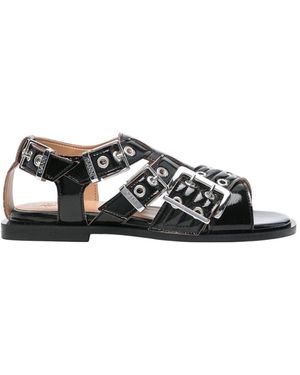 Ganni Flat sandals for Women | Online Sale up to 45% off | Lyst