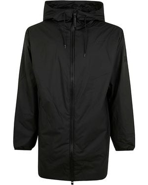 Rains Lohja Long Jacket Rain-Coat - Black