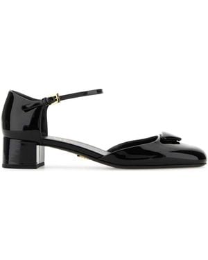 Prada Leather Pumps - White