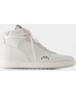 A_COLD_WALL* Luol Hi Top Trainers - White