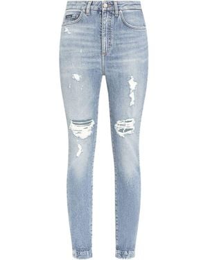 Dolce & Gabbana Cotton Stretch Jeans - Blue