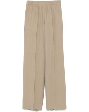 Golden Goose Wide-Leg Trousers - Natural