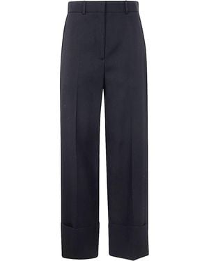 Lanvin Wide Leg Trousers - Blue